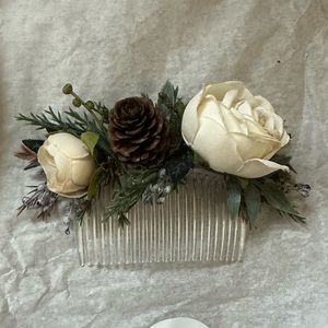 Hairpiece for Winter wedding